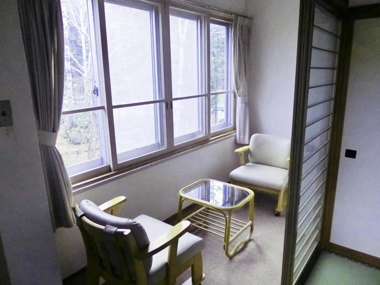 Biei Shirogane No Yu Hotel Buitenkant foto